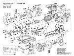 Bosch 0 603 274 103 Psm 150 Bench Grinder 220 V / Eu Spare Parts